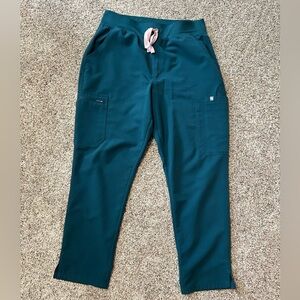 Figs High Waisted Yola Caribbean Blue